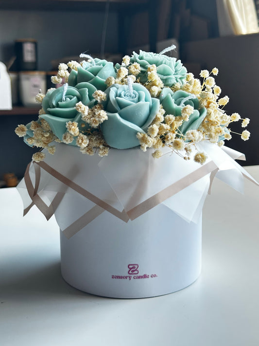 Candle Flower box