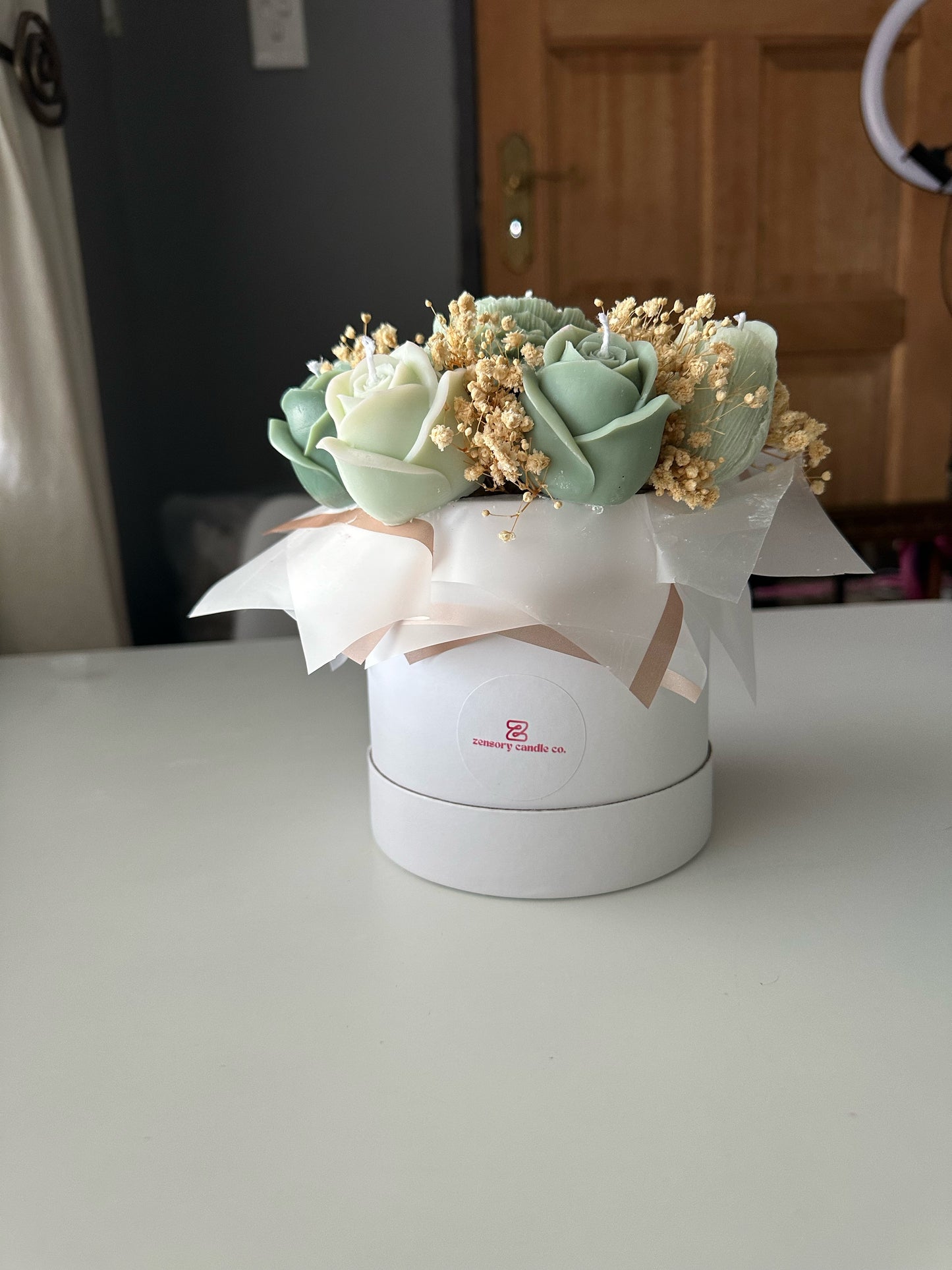Candle Flower box