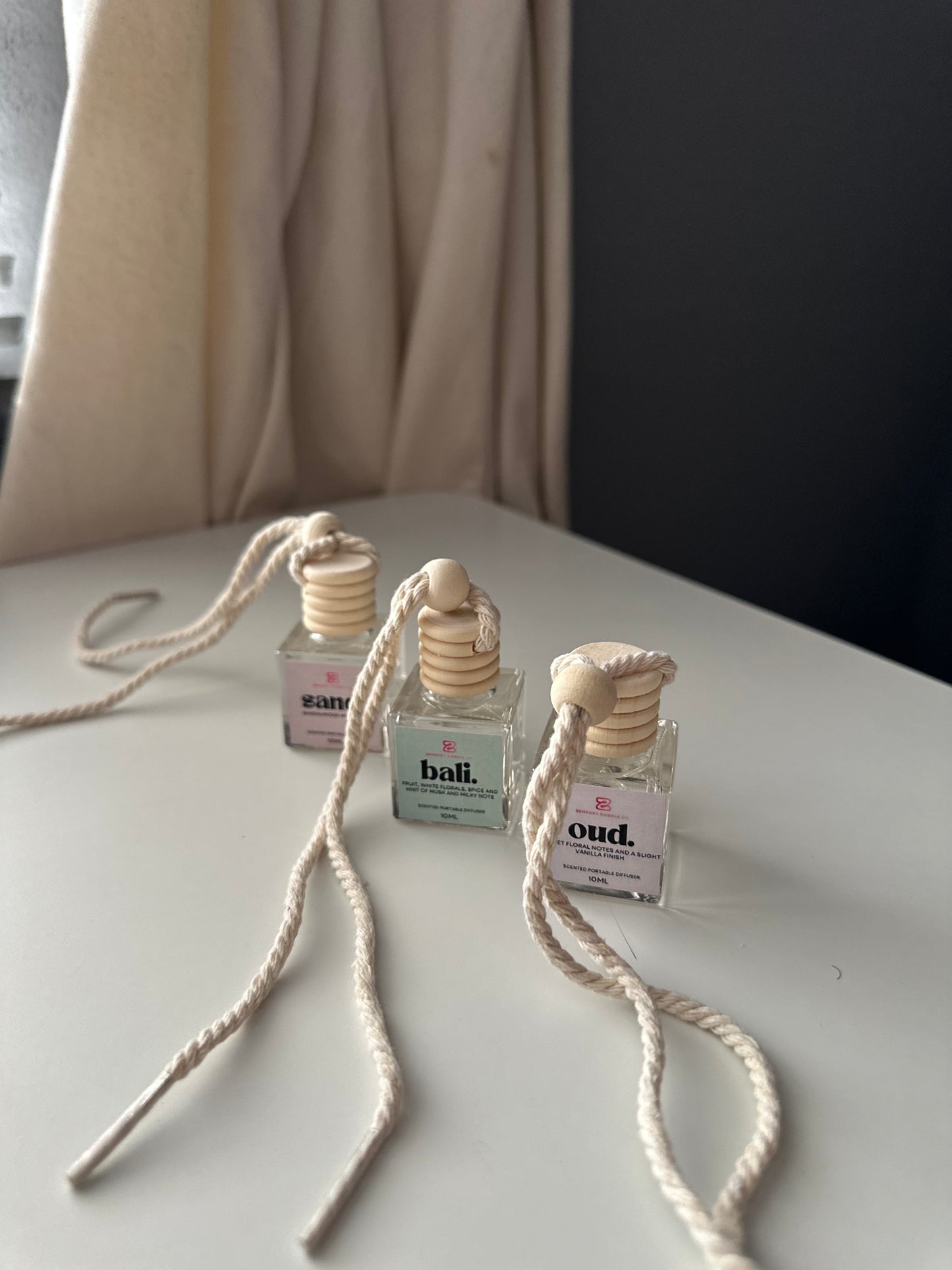 Luxury CAR Diffuser 10ml square